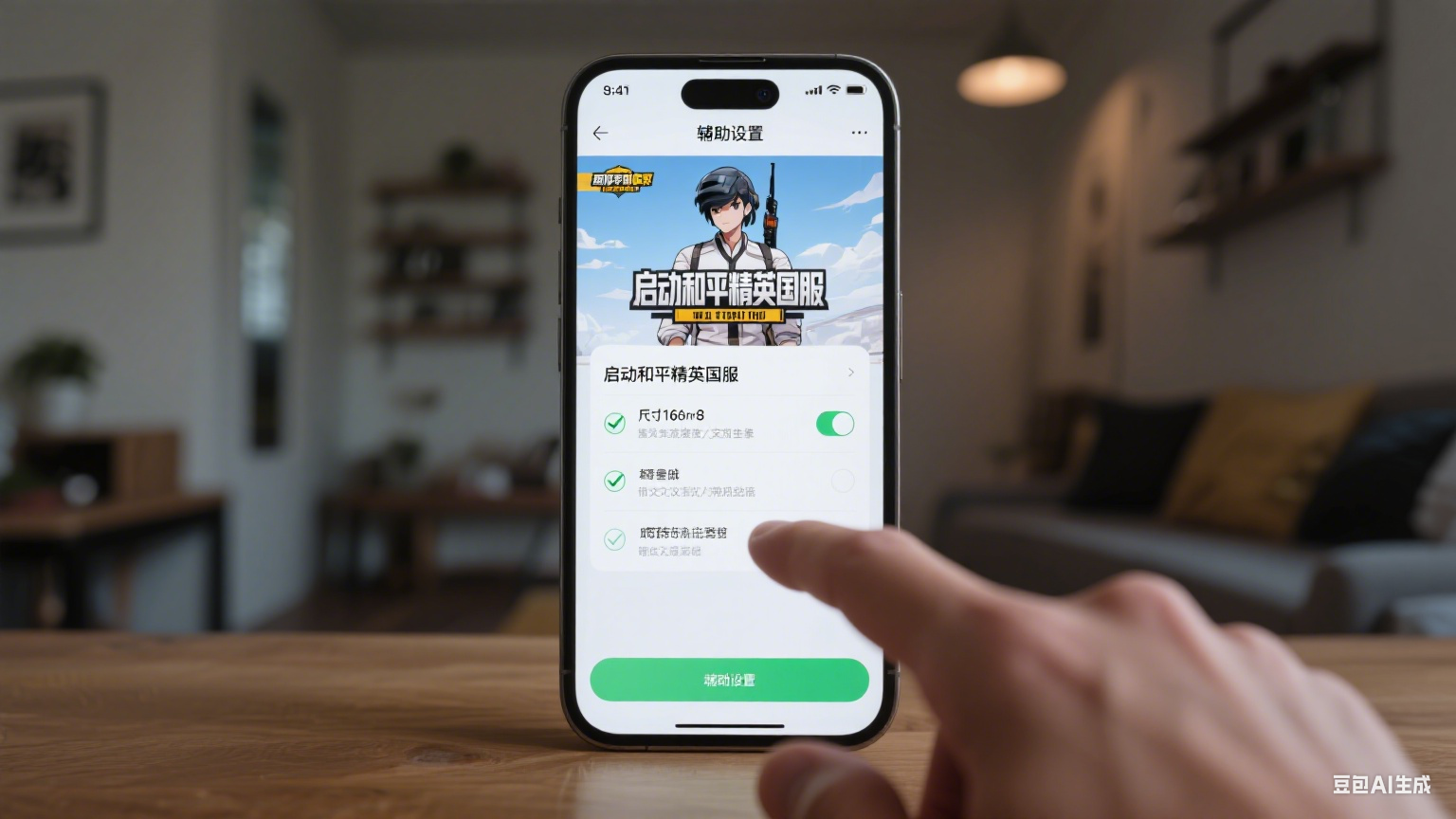 和平精英挽筝辅助：和平国服直装版雷达范围